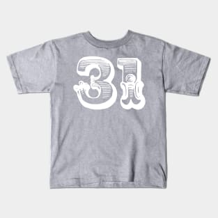 Number 31 | by PlayWork Kids T-Shirt